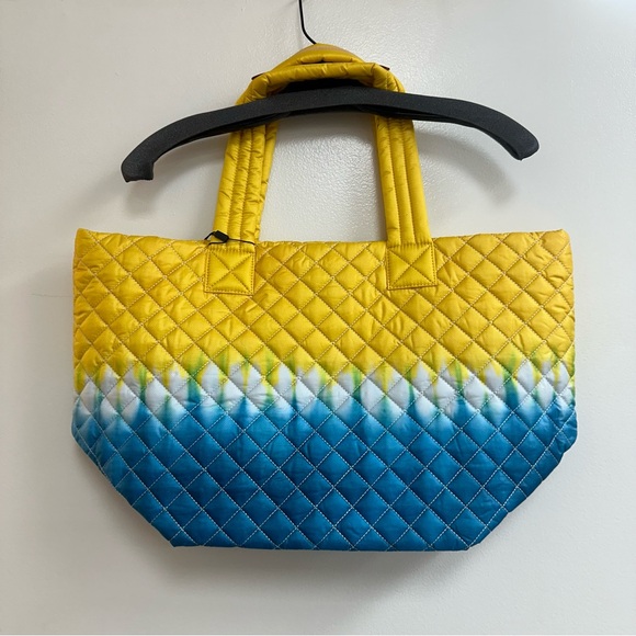 MZ Wallace Metro Medium Tote in Daffodil Tie Dye - Picture 3 of 8